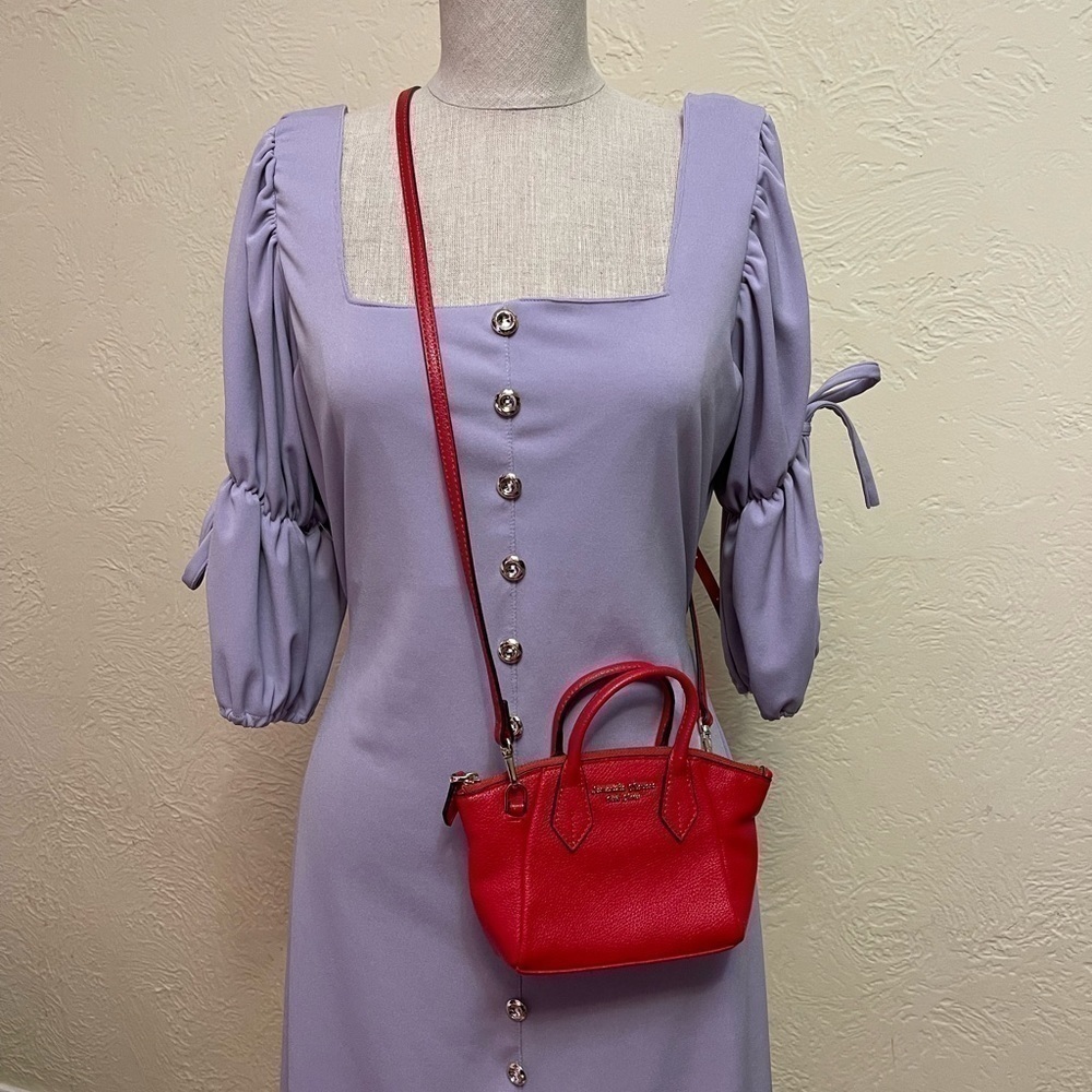 SAMANTHA THAVASA petite choice cute red crossbody bag